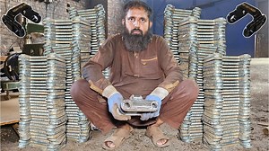 How Hino Truck Suspension Spring Shackle Is Made | Machine & Technology