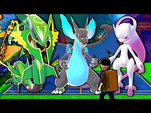 We Randomize Our Starters to Mega Pokemon, Then We Battle!