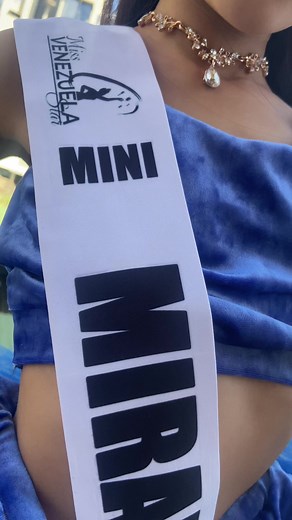 Presentación de Miss Mini Venezuela en la Prensa