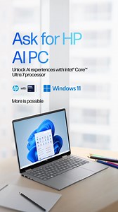 Get the right tools for every task with HP Envy x360. Elevate your productivity with built-in AI and get the flexibility of form with the full PC power you need to create your best work. #HPAIPC #Windows11 | JB Hi-Fi