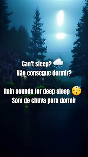 🌧️ Sleep Rain LIVE 24/7 | Chuva Para Dormir e Relaxar 😴
