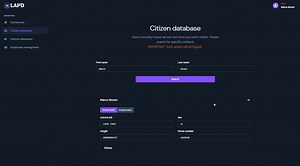 Policyjny System MDT V6 [Mobilny Terminal Danych] | Sklep FiveM
