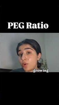 Price To Earnings Growth Ratio
