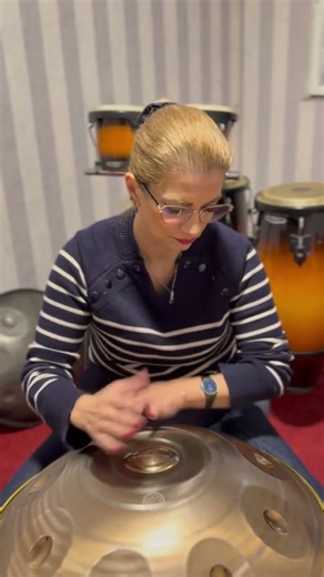 A dedicated handpan student performs a clean, focused pattern with steady control and confidence!!!