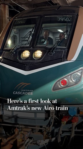 Here's a first look at Amtrak's new Airo train