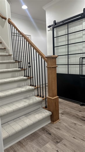 Julia Greene on Instagram: "This has been a total gamechanger! Love that we got these. No more falling down stairs! They are peel and stick, easy to move around. Doesn’t damage your stairs. Comment STAIRS and I’ll send ya the link!"