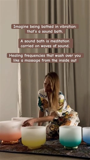 What Really Happens in a Sound Bath?