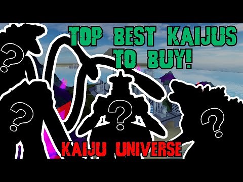 Top Best Kaijus to Buy (TUTORIAL) - Kaiju Universe Roblox