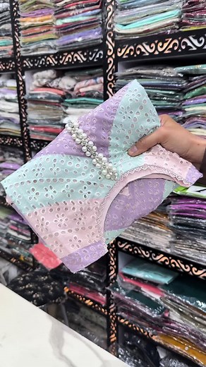 Now available imported cut work cotton stuff long shirt with trending trousers nd soft print dopata👌#viralvideo #viraltiktok #fyp #foryou #viral