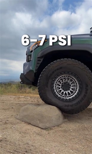 What PSI do you run off-road?