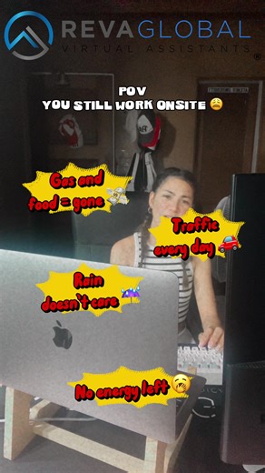 Start your WFH journey and grow with REVA Global. #fyp #workfromhome