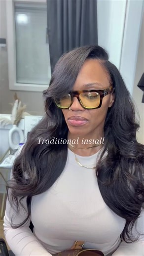 And we LOVE a good swoop! Traditonal install for the win 🏆