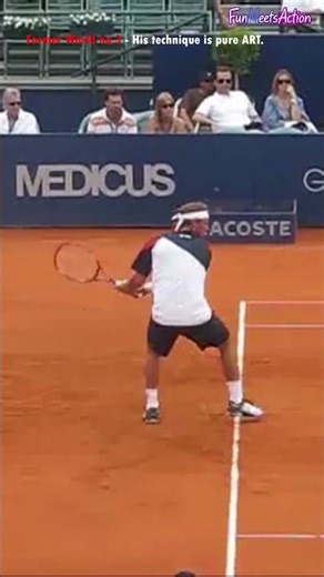 The ONLY Man Who Terrified Federer, Nadal & Djokovic! 🔥 #federer #nadal #djokovic #tennisrally