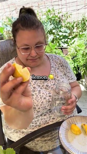 Come with me as I make a homemade cleaner using ingredients from my garden 🪴