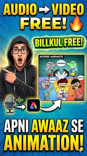 Adobe Express AI Animate Feature 🤯 | Free AI Tool#AdobeExpress #AITools #YouTubeShorts #shorts