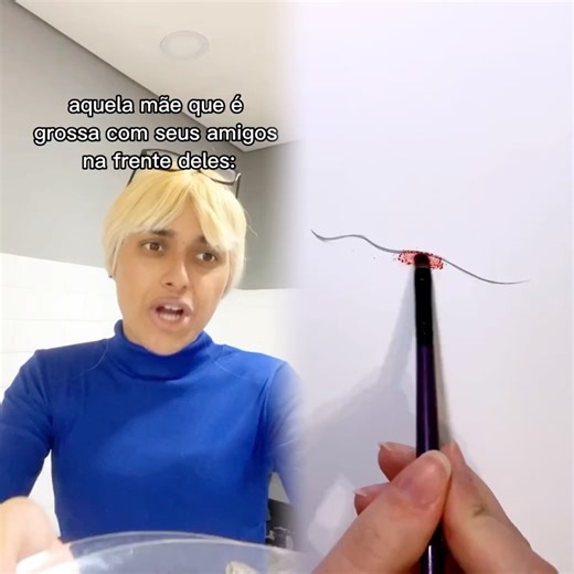 eu não aguentaria ficar na casa de um amigo que tenha a mãe assim 🫣😣