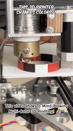 Multi-Color 3D Printing! #3DPrinting #TechInnovation #MultiColor3DPrinting #Engineering