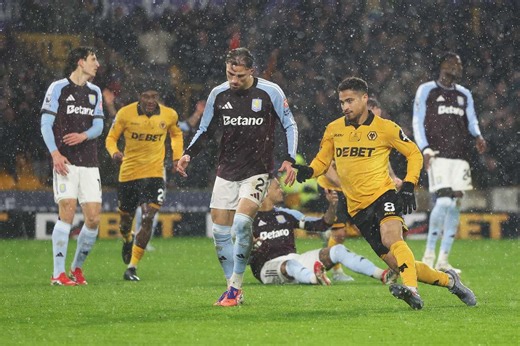 Wolves avoid unwanted Premier League record with gritty win over Aston Villa | Flashscore.co.uk
