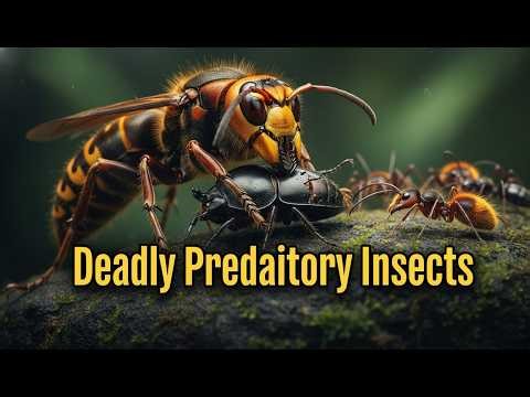 The Most Lethal Creatures in the Natural World: Deadly Predatory Insects