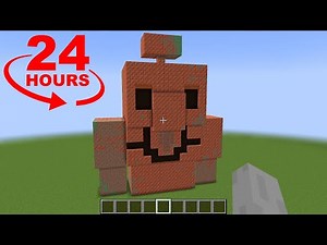 copper golem statue oxidizing time lapse in minecraft