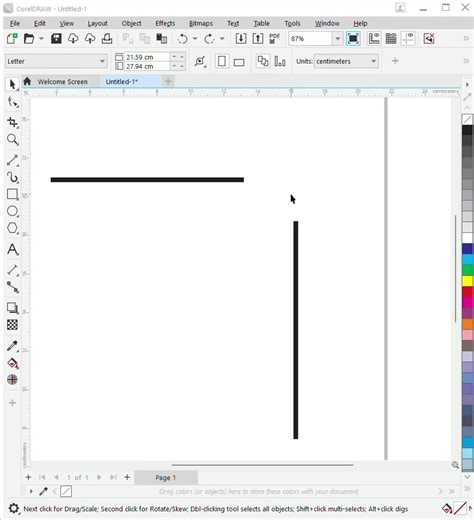 Nối điểm góc trong CorelDRAW — Hướng dẫn nhanh