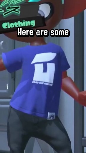 CLOTHING to add to Splatoon 3! #splatoon #splatoon3