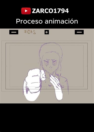Animatic animation process Proceso de animación p4 #art #animemomentos #animation