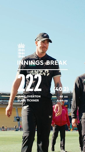 Jobs on with the bat 😤 #NZvENG | Blackcaps