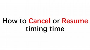 Watch How to Cancel or Resume the timing time on Amazon Live