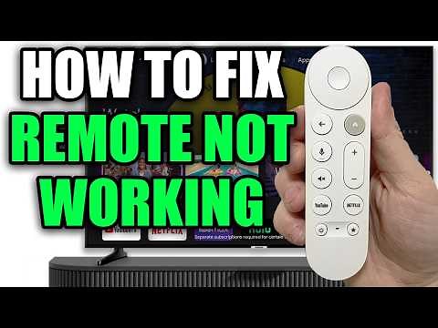 How To Fix Google TV Streamer Remote Not Working - Easy Guide