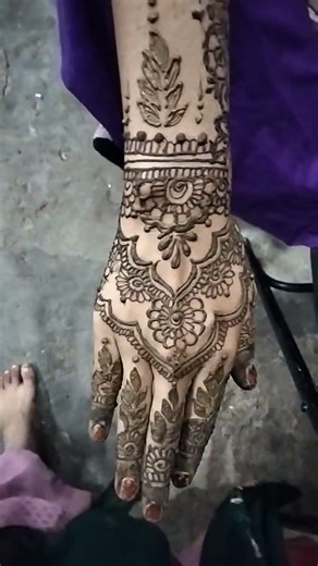 back hand bridal and trending style mehndi design #mehndi