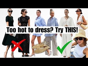 EASY Outifit Ideas For When It’s Too Hot To Care (But You Still Want to Look Good)