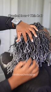334K views · 8.8K reactions | Thin hair can be crocheted too ❤️ . You...