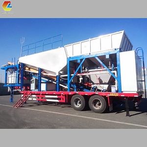 [Hot Item] Movable Batching Plant 60m3/Hr Concrete Mixer Batching Plant