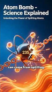 This Is How Nuclear Bombs Actually Work #science #nuclear #history #ww2