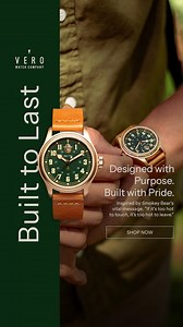 🐻 VERO’s official Smokey Bear watches are a celebration of the heritage of this American icon. The new 🐻Smokey 80th Anniversary Watch are feature rich automatic watches, built as a watch Smokey Bear would wear. ⏱Iconic Smokey Bear Image ⏱Automatic Movement ⏱Water Resistance 120m ⏱41-hour Power Reserve ⏱Super Luminova Available in 2 Colorways- Forest Green and Brilliant Blue VERO is giving 10% of each sale of our Smokey Bear watches right back to the US Forest Service to support their efforts i