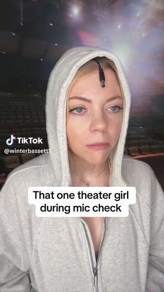 Musical Theater Mic Check Comedy Skit