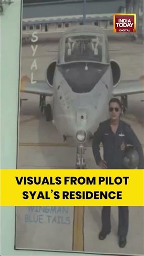 Visuals From Wing Commander Namansh Syal’s Residence in Kangra #namanshsyal #tejascrash