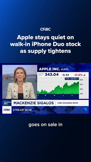 Apple stays quiet on walk-in iPhone Duo stock as supply tightens