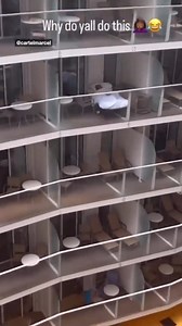Cruise guests filmed sleeping in public view