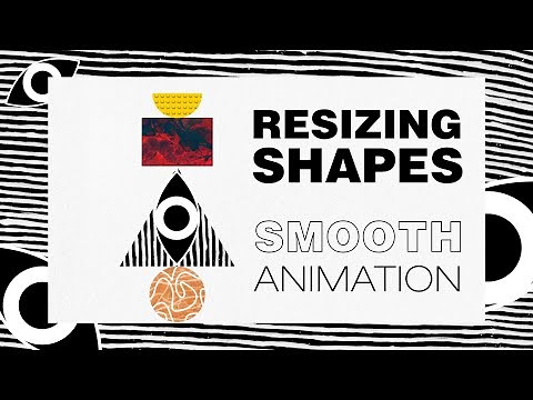 Dynamic Shape Animation with Texture - After Effects Tutorial