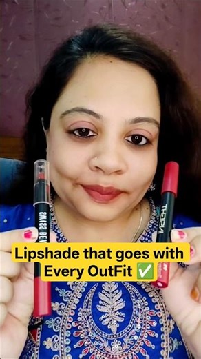 Lipshade that goes with every outfit✅Lipstick under Rs300|Redlipstick#viral#shorts#lipstick#red#asmr