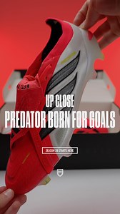 Get performance ready with control stripped back & power rebuilt. A closer look at the adidas Predator Born For Goals. Classic Predator energy, modern execution - made for players who want command from the first touch of the season. Available now in store and online. Football til the end. | Ultra Football