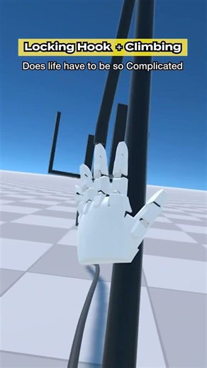 Adding Climbing to my Physics Based VR Grapple Hook