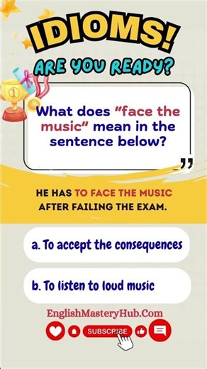 Learn English fast with common idioms!