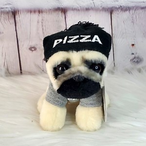🆕️ NWT Gund Doug the Pug Dog Pup Pug Life 5 Inch Plush Stuffed Animal Toy 5"