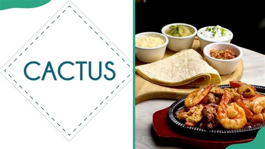 Cactus Restaurant Lagos menu and price list: what to expect