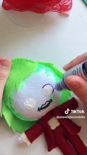 Handmade Beetlejuice Felt Doll Tutorial