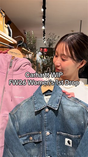 FW26 Preview コレクション｜Carhartt WIP レディース第1弾アイテム