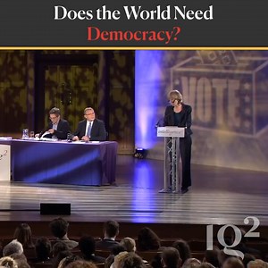 31 reactions · 14 shares | In this clip from our archive, Rosemary Hollis and Ian Bremmer question whether democracy is always the best form of government. See the full session here: https://youtu.be/w06x8Q_hdMU #Politics #Government #Democracy #RosemaryHollis #IanBremmer #IntelligenceSquared #IQ2 | Intelligence Squared | Facebook